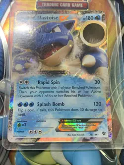 Blastoise EX 29/146 XY Base Set Ultra Rare Holo Pokemon Card 💦 - Image 1
