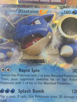 Blastoise EX 29/146 XY Base Set Ultra Rare Holo Pokemon Card 💦 - Image 3