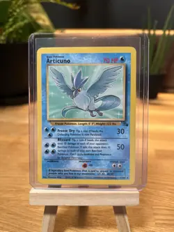 Articuno 17/62 Non Holo Rare Fossil Set 1999 - Vintage WOTC Pokemon Card (NM) - Image 3