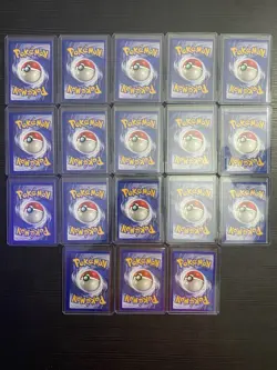 ⭐⭐⭐18 ERROR Square Cut - Jungle Set POKEMON Cards! 1999 RARE! NFCU⭐⭐⭐ - Image 2