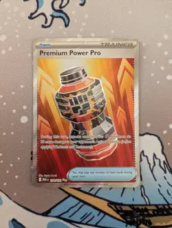 Premium Power Pro 174/132 Full Art Mega Evolution English Pokemon Card NM - Image 1
