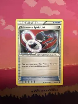 Pokemon Card Salamence Spirit Link XY172 Black Star Promo Near Mint - Image 1