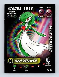 Gardevoir 282 South America (Peru) Out of Print NM/LP Pokemon Card - Image 1