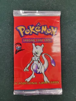 Pokemon Cards - Sealed Base 2 Set Booster Pack - Mewtwo 21.4g- Heavy - Image 2