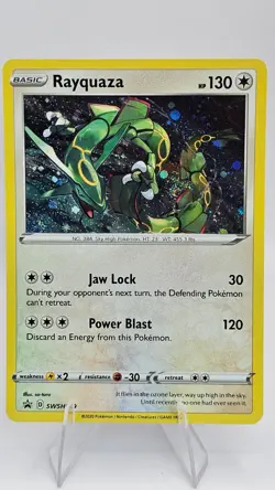 Rayquaza - SWSH029 - SWSH: Sword & Shield Promo Cards (SWSD) - Image 1