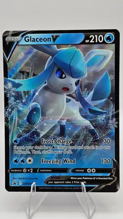 Glaceon V - SWSH196 - SWSH: Sword & Shield Promo Cards (SWSD) - Image 1