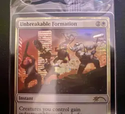 Unbreakable Formation Magic The Gathering NYCC 2025 TNMT Promo Sealed - Image 2