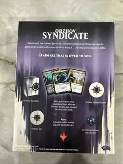 Magic the Gathering MtG Ravnica Allegiance: ORZHOV Guild Kit Box Factory Sealed - Image 2