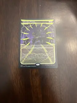 MTG Foil Secret Lair Series SLD Ghostly Prison (Neon Yellow) MINT - Image 2