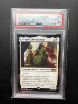Mangara, the Diplomat MTG Core Set 2021 027/274 PSA 10 GEM MINT - Image 1