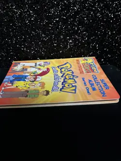 Binder + 32 Cards Vintage Pokemon Action Flipz Album Premier Series 1 Lenticular - Image 3