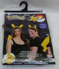 NEW Pikachu for Cosplay Costume Halloween, Pokemon anime Plush Disguise Nintendo - Image 1