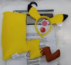 NEW Pikachu for Cosplay Costume Halloween, Pokemon anime Plush Disguise Nintendo - Image 3