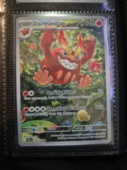 Pokemon Darmanitan 098/086 Black Bolt Illustration Rare Mint/NM - Image 1