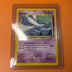 Pokemon TCG Lugia 20/64 Unlimited Neo Revelation LP Ships Free! - Image 1
