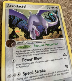 Pokemon TCG - Aerodactyl Holo - 1/92 - EX Legend Maker - LP - Image 2