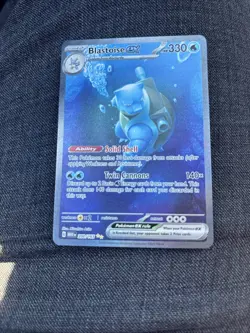 Pokemon Scarlet & Violet 151 TCG Blastoise EX 200/165 Sir Special Illustration - Image 1