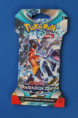 POKEMON SCARLET & VIOLET PARADOX RIFT 4 HANGER BOOSTER PACKS - Image 2