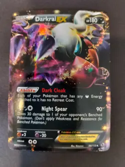 Pokemon Darkrai EX 63/108 Dark Explorers Holo Excellent Condition - Image 5