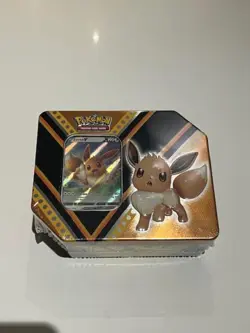 Pokemon TCG V Powers Tin Eevee V Factory Sealed NEW Factory Sealed Tin & Packs - Image 1