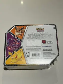Pokemon TCG V Powers Tin Eevee V Factory Sealed NEW Factory Sealed Tin & Packs - Image 2