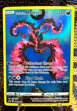 🪽 Galarian Moltres SWSH284 Full Art | Shinji Kanda - Pokemon TCG 2023 🪽 - Image 1