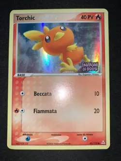 Pokemon - Torchic 83/110 Stamped - Ex Fantasmi di Holon - ITA Reverse - Image 2
