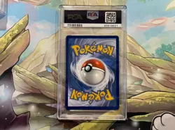 Pokemon Sun & Moon Black Star Promo SM196 Detective Pikachu Mewtwo GX PSA 9 Mint - Image 2