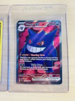 Pokemon TCG Gengar Lost Origin TG06/TG30 Gengar EX Temporal Forces 193/162 - Image 3