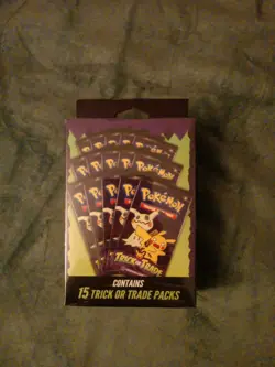 Pokemon Trick or Trade Booster Pack box - 15 Packs 2025 NEW Walgreens Exclusive - Image 1