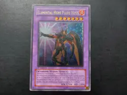 Yugioh - Elemental Hero Flare Neos POTD-EN032 Ultimate Rare 1st Edition - Image 1