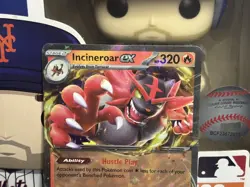 Pokemon TCG Temporal Forces - Incineroar EX #34/162 - Double Rare Holo Card - Image 2