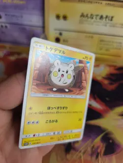 Pokemon Karte Card Togedemaru Sun & Moon Promo Black Star japanese NM - Image 3