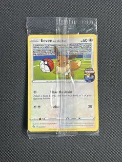 Eevee On The Ball 002/005 Exclusive Futsal Promo Pokemon Card TCG Factory Sealed - Image 1