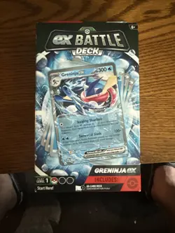 Pokemon TCG: Greninja ex Battle Deck | NEW & SEALED | 60 Card Deck | For Ages 6+ - Image 1