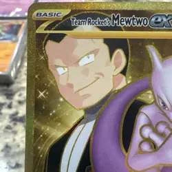 Pokemon TCG Mewtwo EX Team Rockets Hyper Rare Card 240/182 Destined Rivals - Image 2