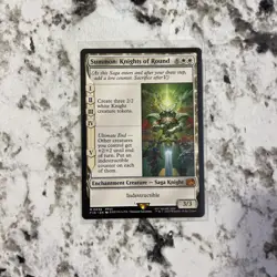 Magic the Gathering Summon: Knights of Round Final Fantasy Regular Card - Image 1