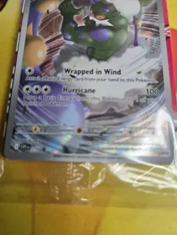 2025 Pokemon TCG Tornadus 210 S&V White Flare ETB Black Star Promo Card NM+ - Image 4