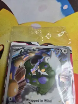 2025 Pokemon TCG Tornadus 210 S&V White Flare ETB Black Star Promo Card NM+ - Image 5