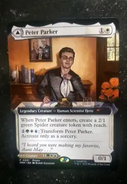 Amazing Spider-Man/Peter Parker NYCC 2025 Magic The Gathering Promo MTG NM - Image 2