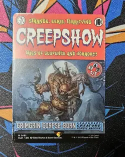 Grimgrin, Corpse-Born NM Regular MTG Creepshow Secret Lair Drop Unplayed Magic - Image 1
