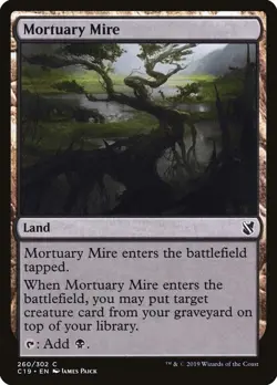 1x Mortuary Mire - Commander 2019 - NM - MTG - Image 1