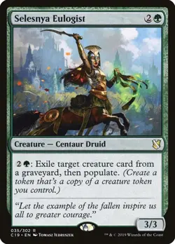 1x Selesnya Eulogist - Commander 2019 - NM - MTG - Image 1