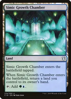 1x Simic Growth Chamber - Commander 2019 - NM - MTG - Image 1