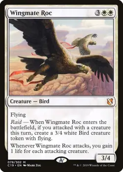 1x Wingmate Roc - Commander 2019 - NM - MTG - Image 1