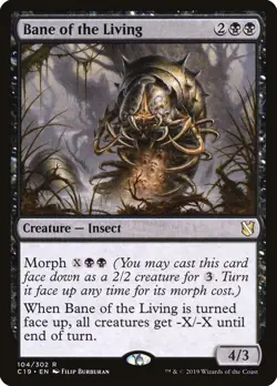 1x Bane of the Living - Commander 2019 - NM - MTG - Image 1
