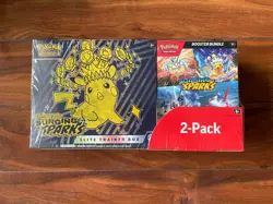 Pokemon Scarlet and Violet Surging Sparks Elite Trainer Box & Booster Bundle - Image 1