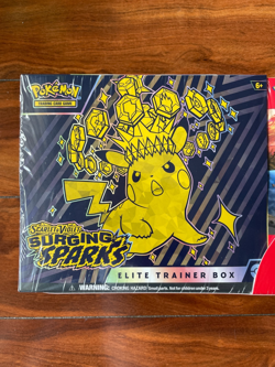 Pokemon Scarlet and Violet Surging Sparks Elite Trainer Box & Booster Bundle - Image 2