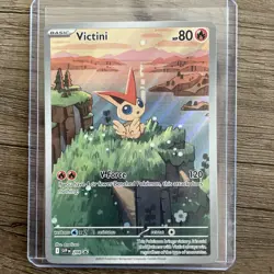 Victini 208 - Pokemon TCG - Scarlet & Violet Full Art Black Star Promo Holo - Image 1