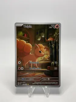 Vulpix Illustration Rare Pokemon Mega Evolution 138/132 Near Mint - Image 1